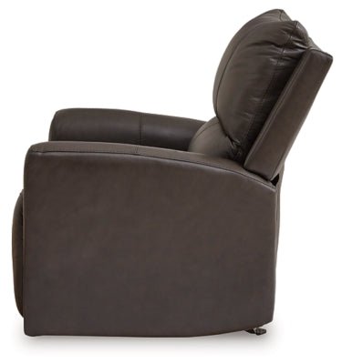 Boxmere Power Recliner - Dark Brown Reclining Chair modern furniture Contempo Furniture