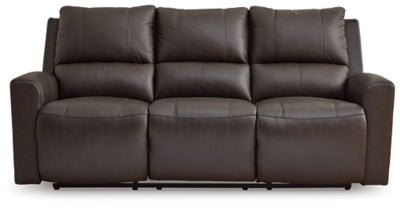 Boxmere Power Reclining Sofa - Dark Brown | Ashley Furniture