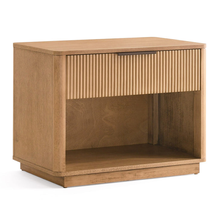Santa Monica  Modern Natural Oak Nightstand