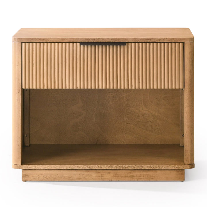 Santa Monica  Modern Natural Oak Nightstand