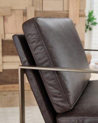 Bradett Accent Chair - Dark Brown Accent Chair modern furniture Contempo Furniture