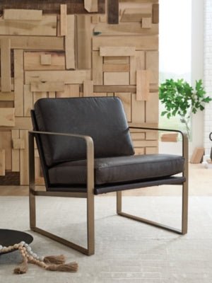 Bradett Accent Chair - Dark Brown Accent Chair modern furniture Contempo Furniture