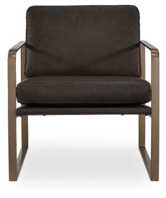 Bradett Accent Chair - Dark Brown Accent Chair modern furniture Contempo Furniture
