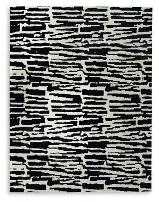 Bramshaw 8' x 10' Rug - Black Area Rug modern furniture Contempo Furniture