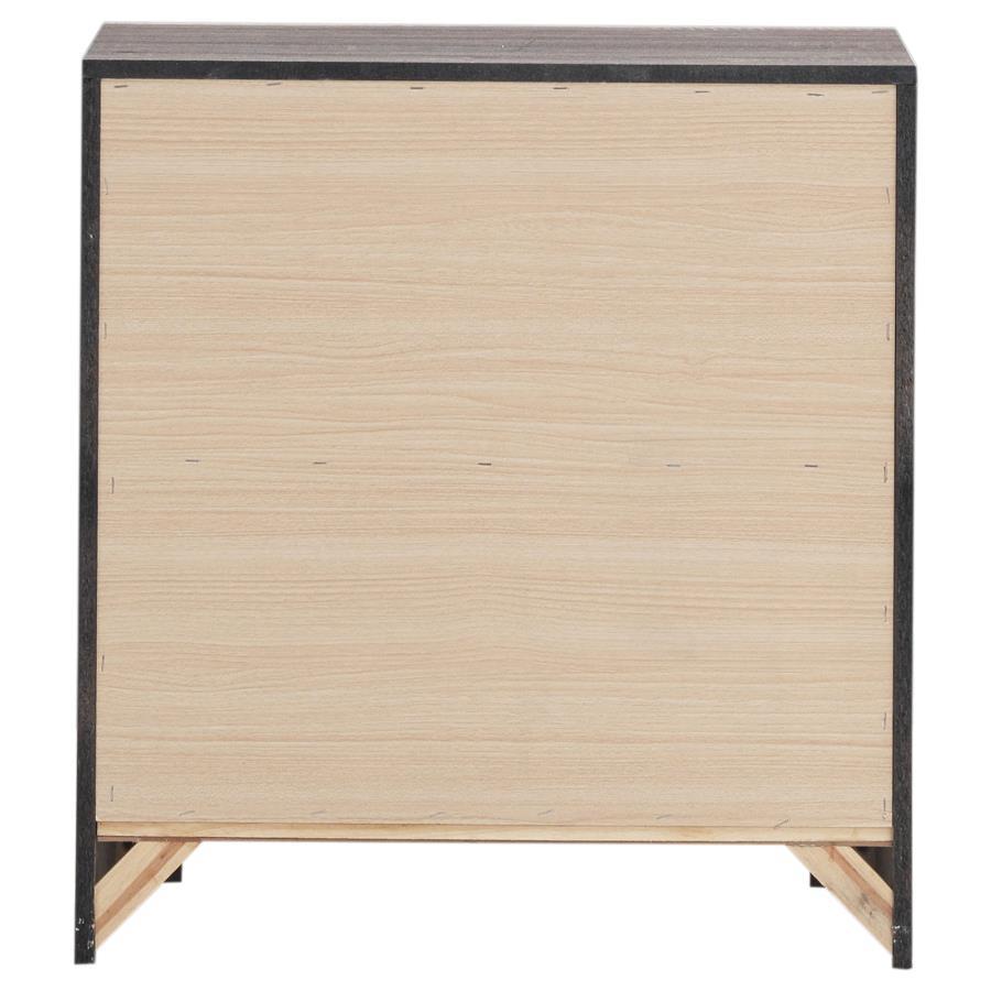 Brantford - 2 - Drawer Nightstand - Barrel Oak Accent Nightstand modern furniture Contempo Furniture