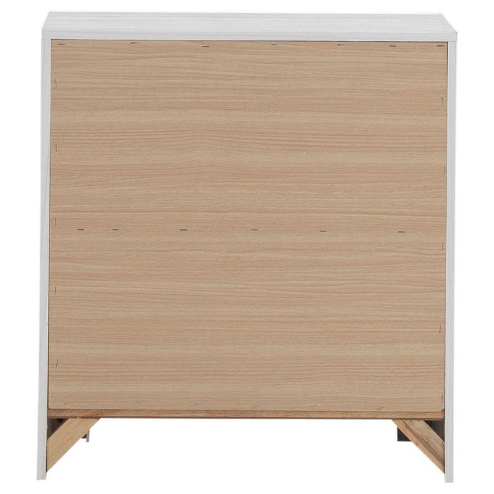 Brantford - 2 - Drawer Nightstand - Coastal White Accent Nightstand modern furniture Contempo Furniture