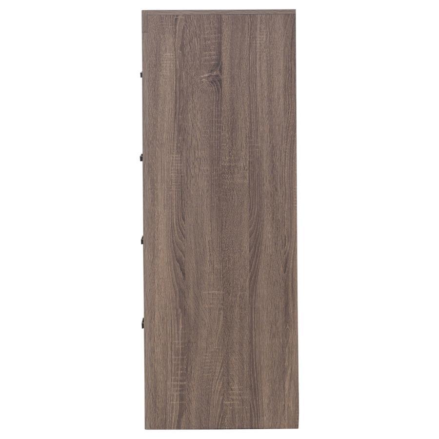 Brantford - 4 - Drawer Bedroom Chest - Barrel Oak Accent Chest modern furniture Contempo Furniture