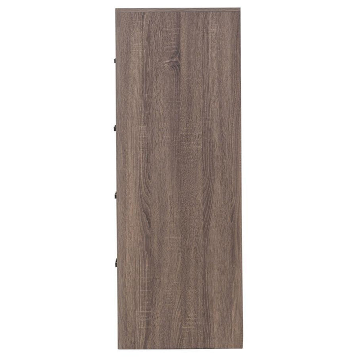 Brantford - 4 - Drawer Bedroom Chest - Barrel Oak Accent Chest modern furniture Contempo Furniture