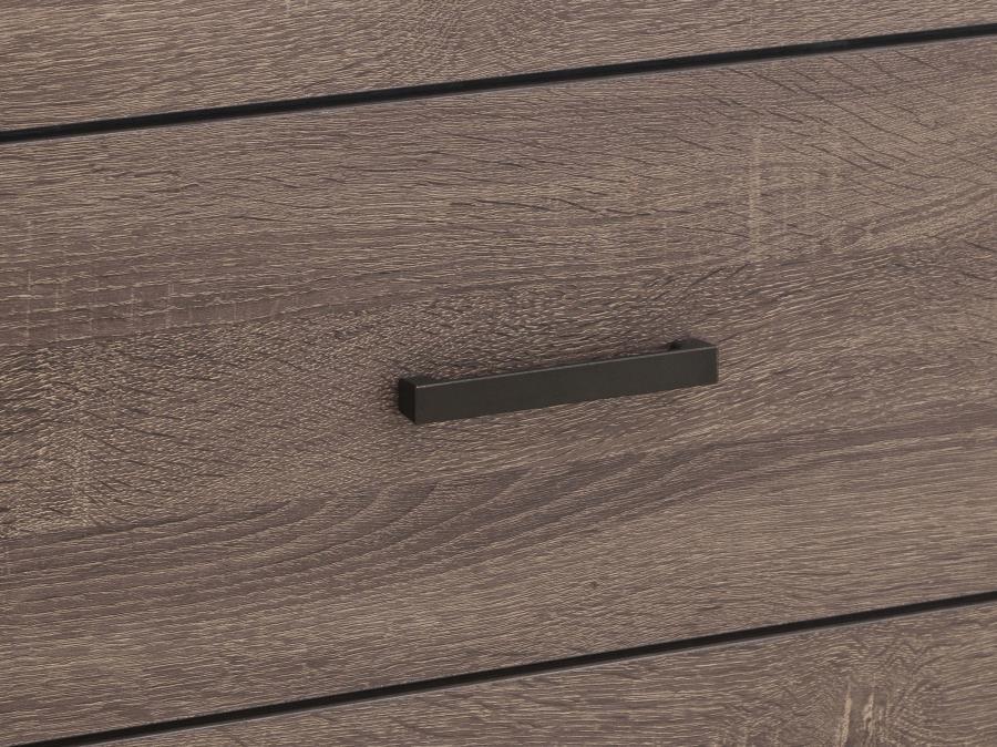 Brantford - 4 - Drawer Bedroom Chest - Barrel Oak Accent Chest modern furniture Contempo Furniture