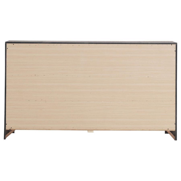 Brantford - 6 - Drawer Dresser - Barrel Oak Dressers modern furniture Contempo Furniture