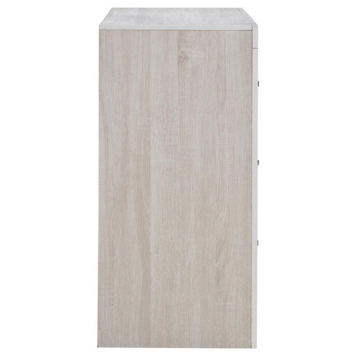 Brantford - 6 - Drawer Dresser - Coastal White Dressers modern furniture Contempo Furniture