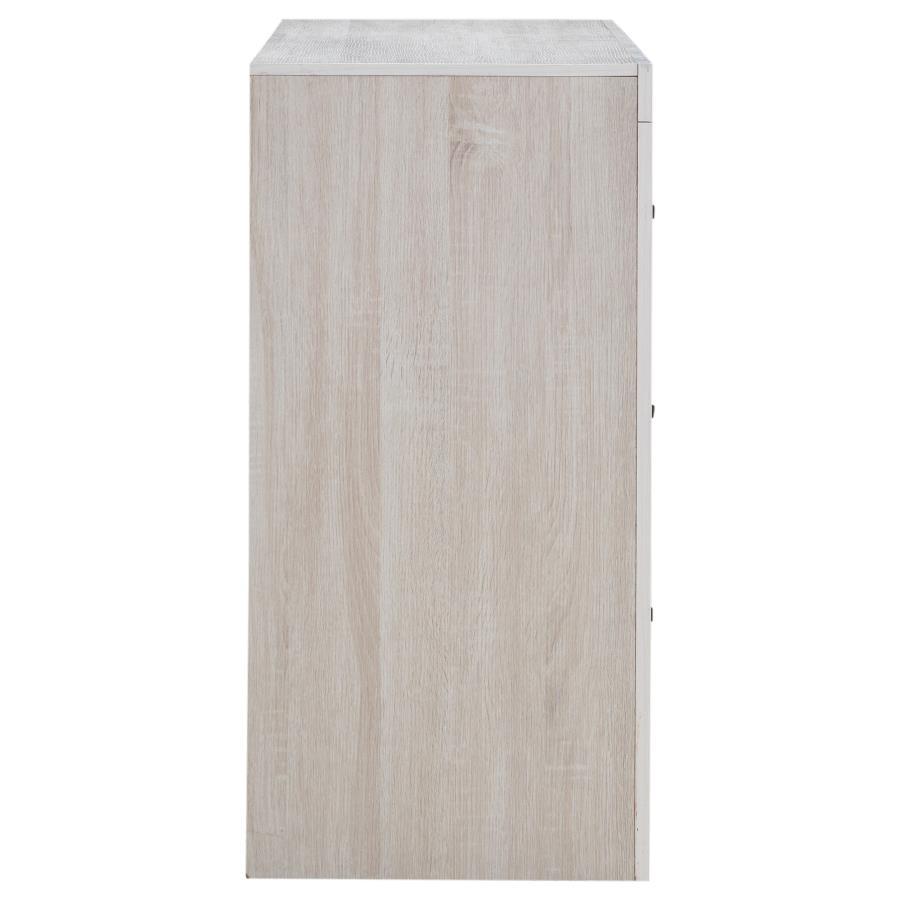 Brantford - 6 - Drawer Dresser - Coastal White Dressers modern furniture Contempo Furniture