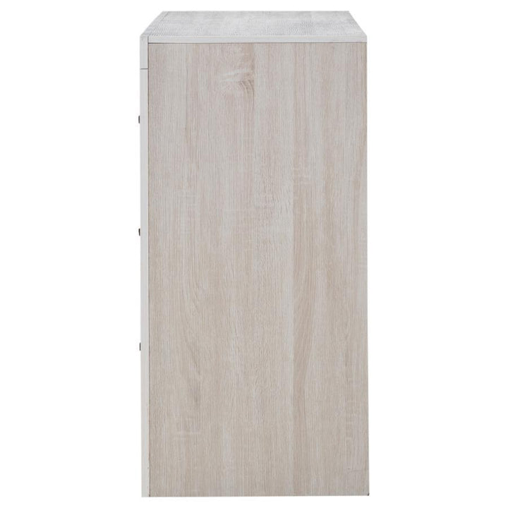 Brantford - 6 - Drawer Dresser - Coastal White Dressers modern furniture Contempo Furniture