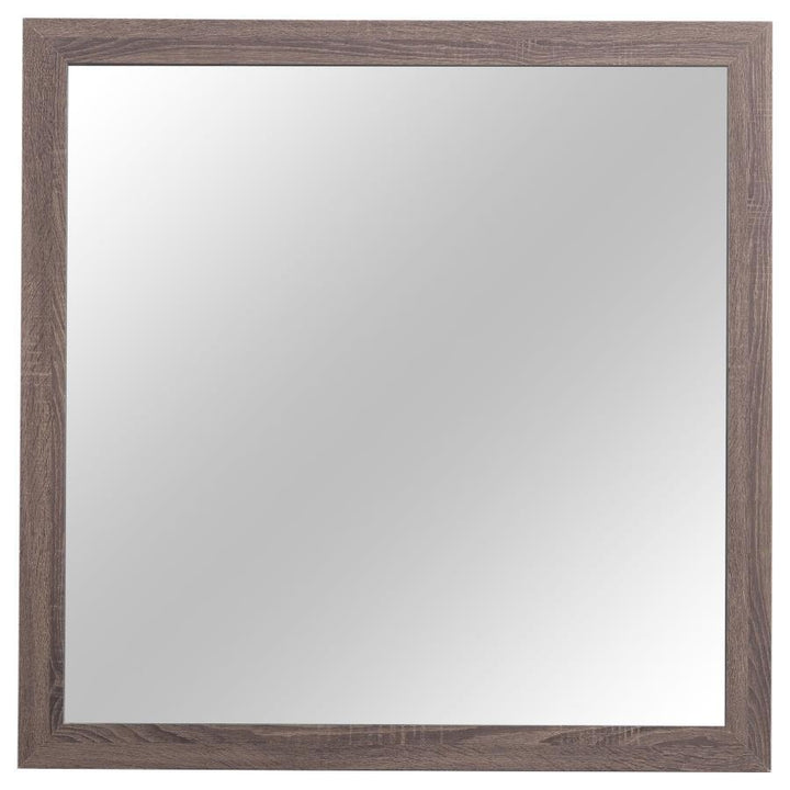 Brantford - Dresser Mirror - Barrel Oak Mirror modern furniture Contempo Furniture