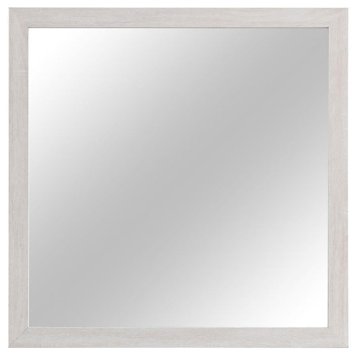 Brantford - Dresser Mirror - Coastal White Mirror modern furniture Contempo Furniture