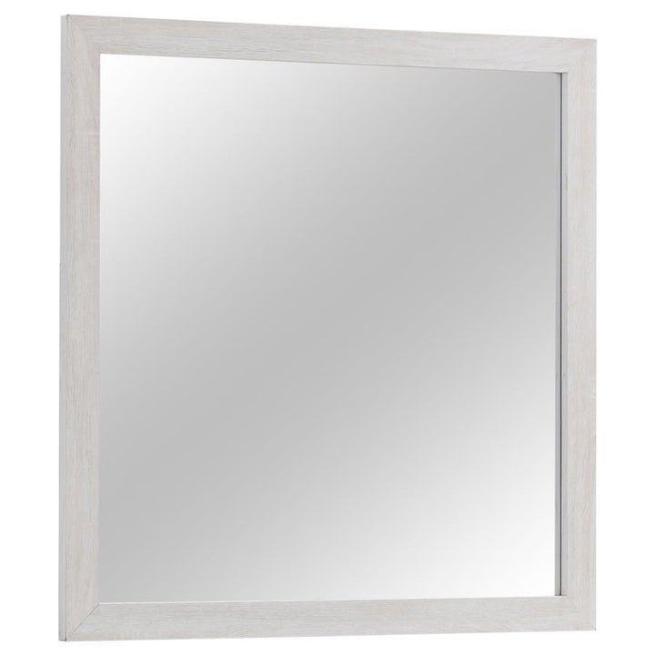 Brantford - Dresser Mirror - Coastal White Mirror modern furniture Contempo Furniture