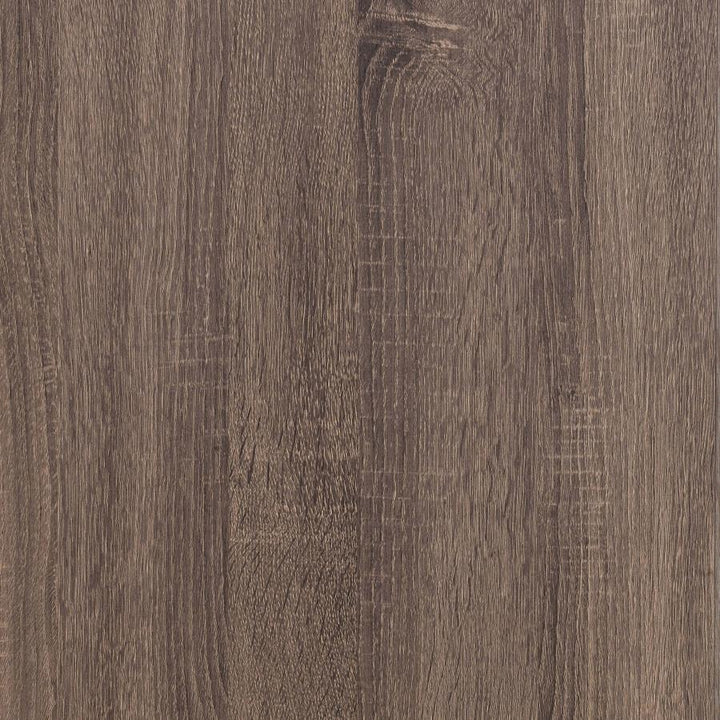 Brantford - Wood Queen Panel Bed - Barrel Oak Panel Bed modern furniture Contempo Furniture
