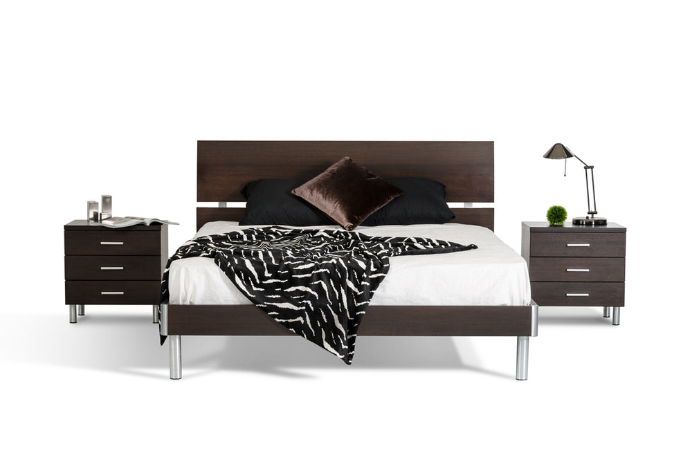 Full Bravo Modern Wenge Bed