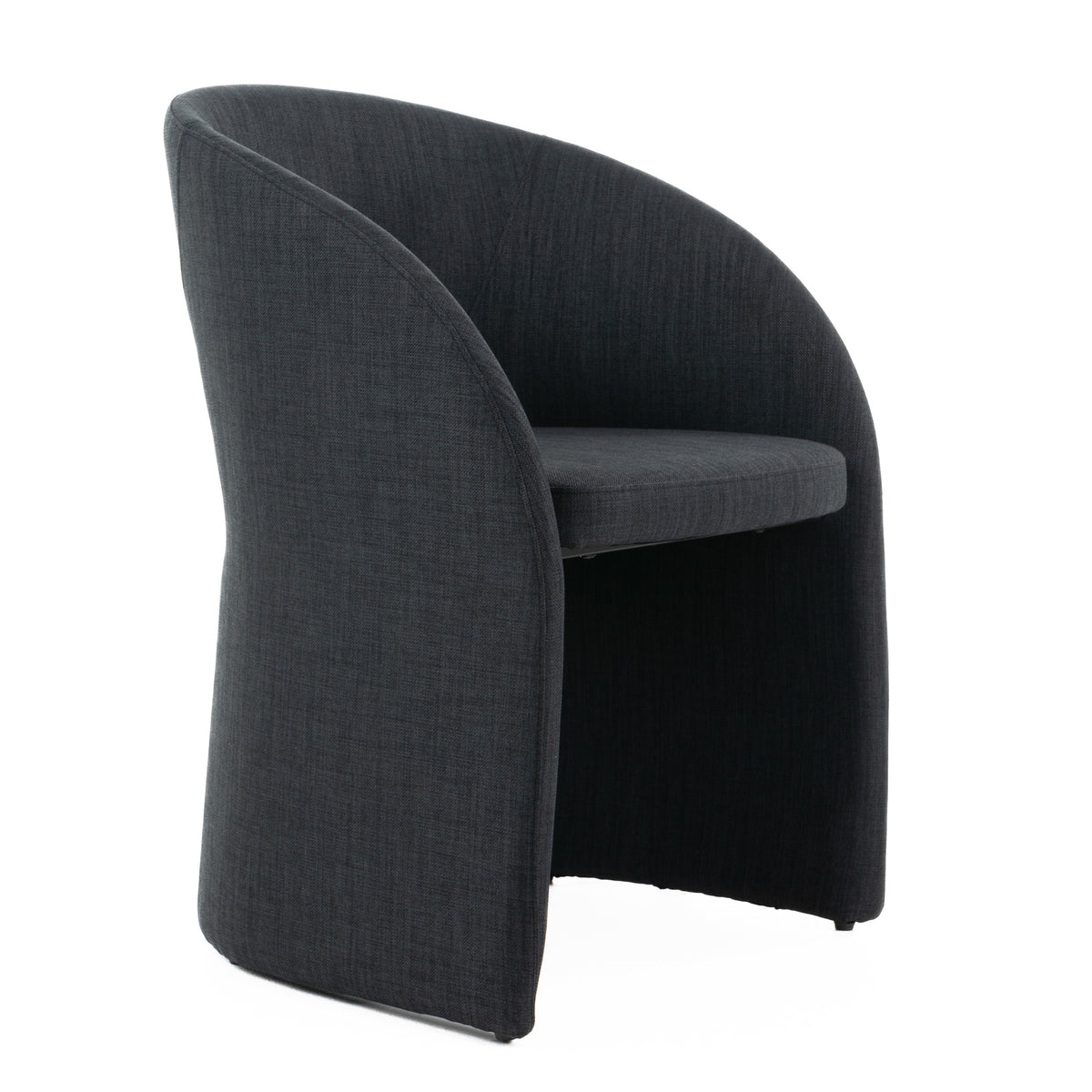 Brea - Charcoal Fabric Dining Chair