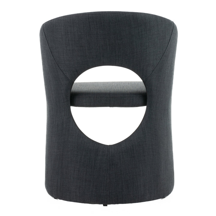 Brea - Charcoal Fabric Dining Chair