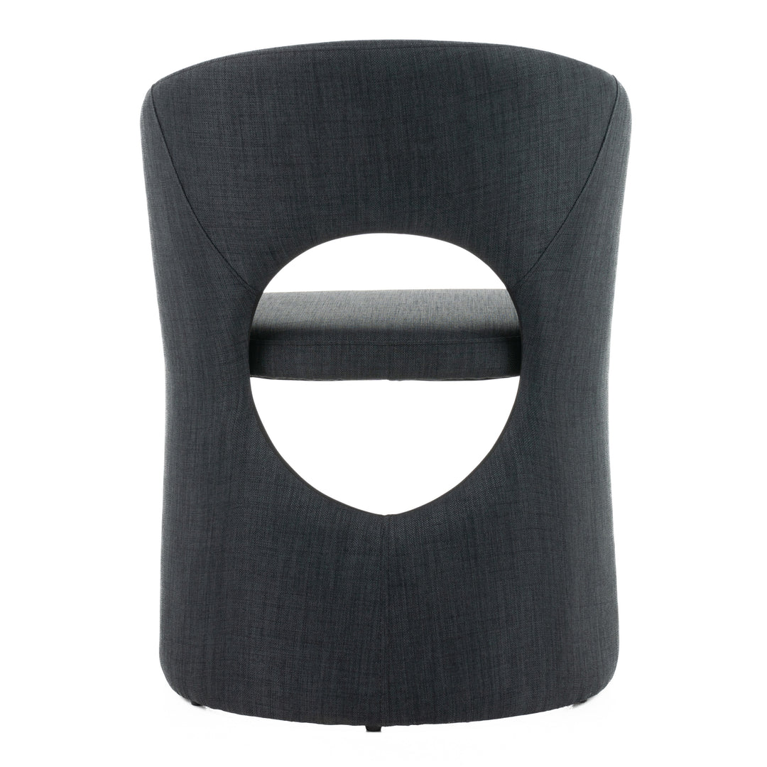 Brea  Charcoal Fabric Dining Chair
