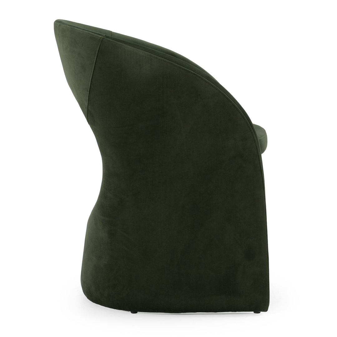 Brea - Modern Dining Green Chair