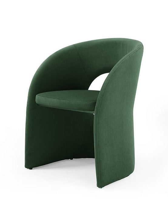 Brea - Modern Dining Green Chair