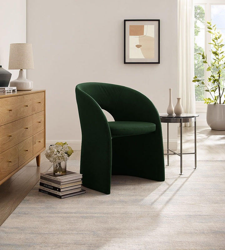 Brea - Modern Dining Green Chair