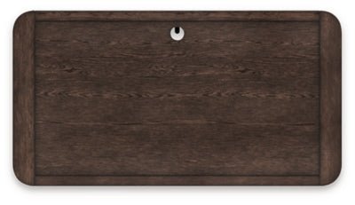 Breckington 56" Home Office Desk - Dark Brown Writing Desk modern furniture Contempo Furniture