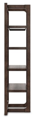 Breckington 76" Bookcase - Dark Brown Standard Bookcase modern furniture Contempo Furniture