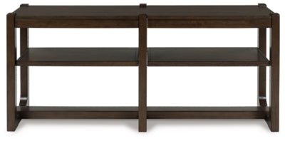 Breckington Sofa Table - Dark Brown Sofa Table modern furniture Contempo Furniture