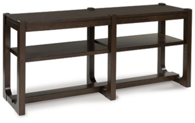 Breckington Sofa Table - Dark Brown | Ashley Furniture