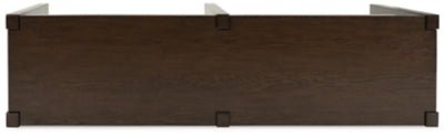 Breckington Sofa Table - Dark Brown Sofa Table modern furniture Contempo Furniture