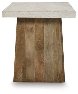 Brendalhouse End Table - Light Brown End Table modern furniture Contempo Furniture