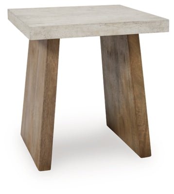 Brendalhouse End Table - Light Brown End Table modern furniture Contempo Furniture