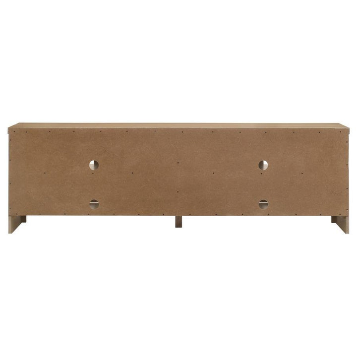Brenham - 79" 4 - Door TV Stand Media Console - Washed Oak TV Stand modern furniture Contempo Furniture