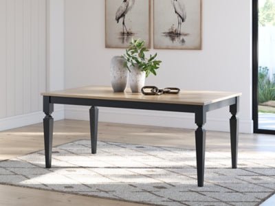 Brenkerton Dining Table - Black Dining Table modern furniture Contempo Furniture