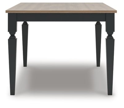 Brenkerton Dining Table - Black Dining Table modern furniture Contempo Furniture