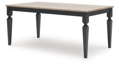 Brenkerton Dining Table - Black Dining Table modern furniture Contempo Furniture