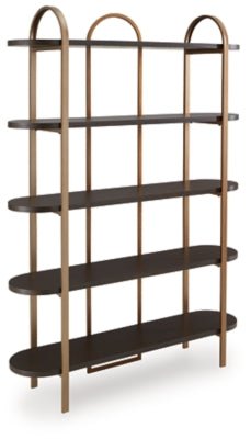Brentmour Bookcase - Dark Brown | Ashley Furniture