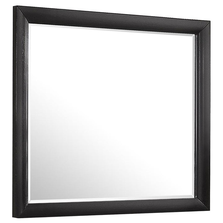 Briana - Dresser Mirror - Black Mirror modern furniture Contempo Furniture