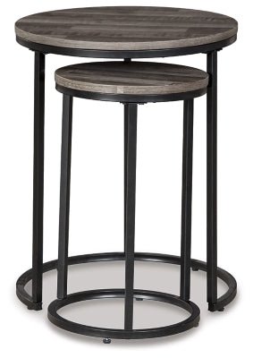 Briarsboro Accent Table (Set of 2) - Dark Gray Nesting Table modern furniture Contempo Furniture