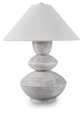Brickdon Table Lamp - Gray | Ashley Furniture