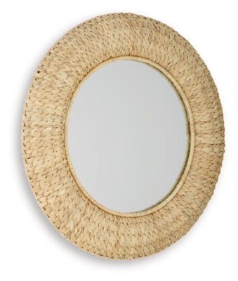 Briggsburg Accent Mirror - Light Brown Accent Mirror modern furniture Contempo Furniture