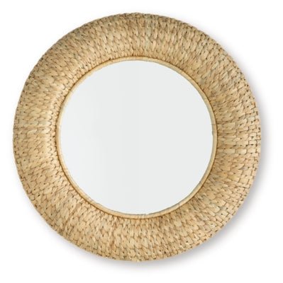 Briggsburg Accent Mirror - Light Brown Accent Mirror modern furniture Contempo Furniture