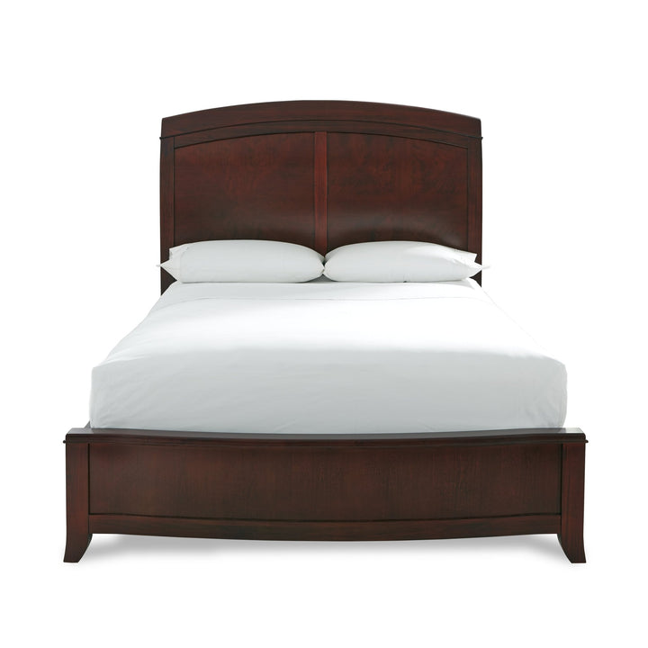 Brighton Wood Storage Bed in Cinnamon Bed modern furniture Contempo Furniture