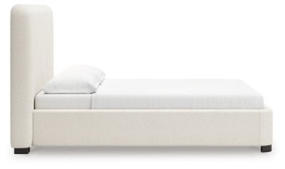Brintstreet California King Upholstered Bed - Beige Upholstered Bed modern furniture Contempo Furniture