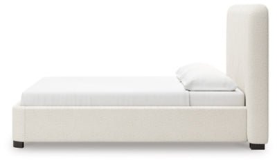Brintstreet California King Upholstered Bed - Beige Upholstered Bed modern furniture Contempo Furniture