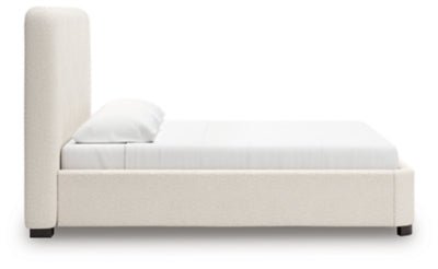 Brintstreet King Upholstered Bed - Beige Upholstered Bed modern furniture Contempo Furniture