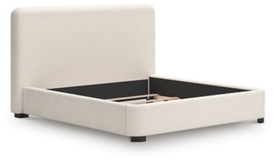 Brintstreet King Upholstered Bed - Beige Upholstered Bed modern furniture Contempo Furniture